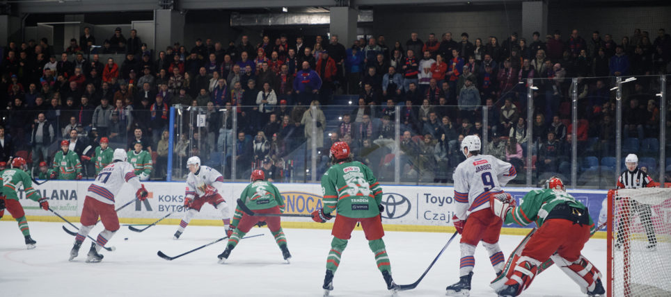 Zagłębie Sosnowiec lepsze w czwartym meczu ćwierćfinałowym Tauron Hokej Ligi