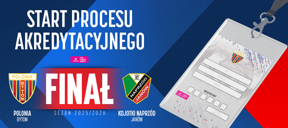 Akredytacje na finały Tauron Ligi Hokeja Kobiet